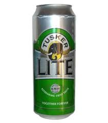Tusker Lite Can