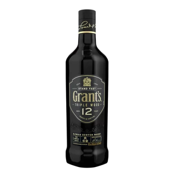 Grants black 12yrs 750ml