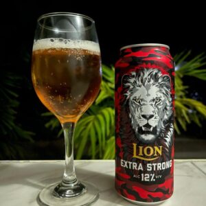 Lion stout beer 8.8%